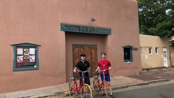 History and Art: Old Town Santa Fe Biking Tour