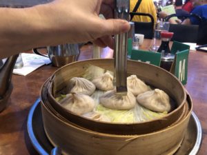 Marvel at the wonder of Joe Shanghai's soup dumplings.