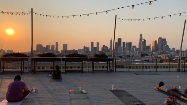Rooftop Yoga and LA's Best Social Distancing Outdoor Activities