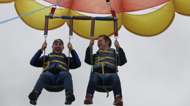 Parasailing on Catalina Island: Soaring 800 feet Above The Ocean